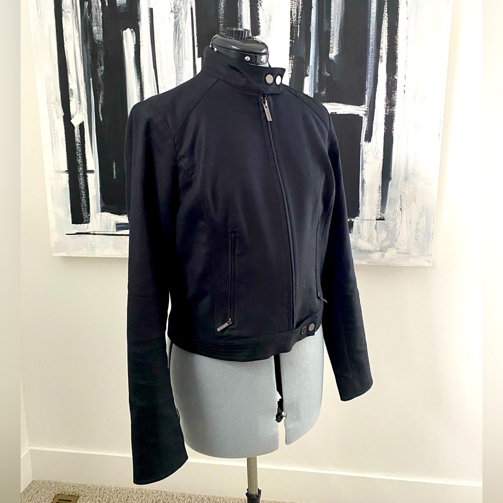 Calvin Klein tailored moto jacket